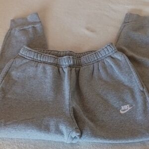 Nike Mens Light Gray Joggers